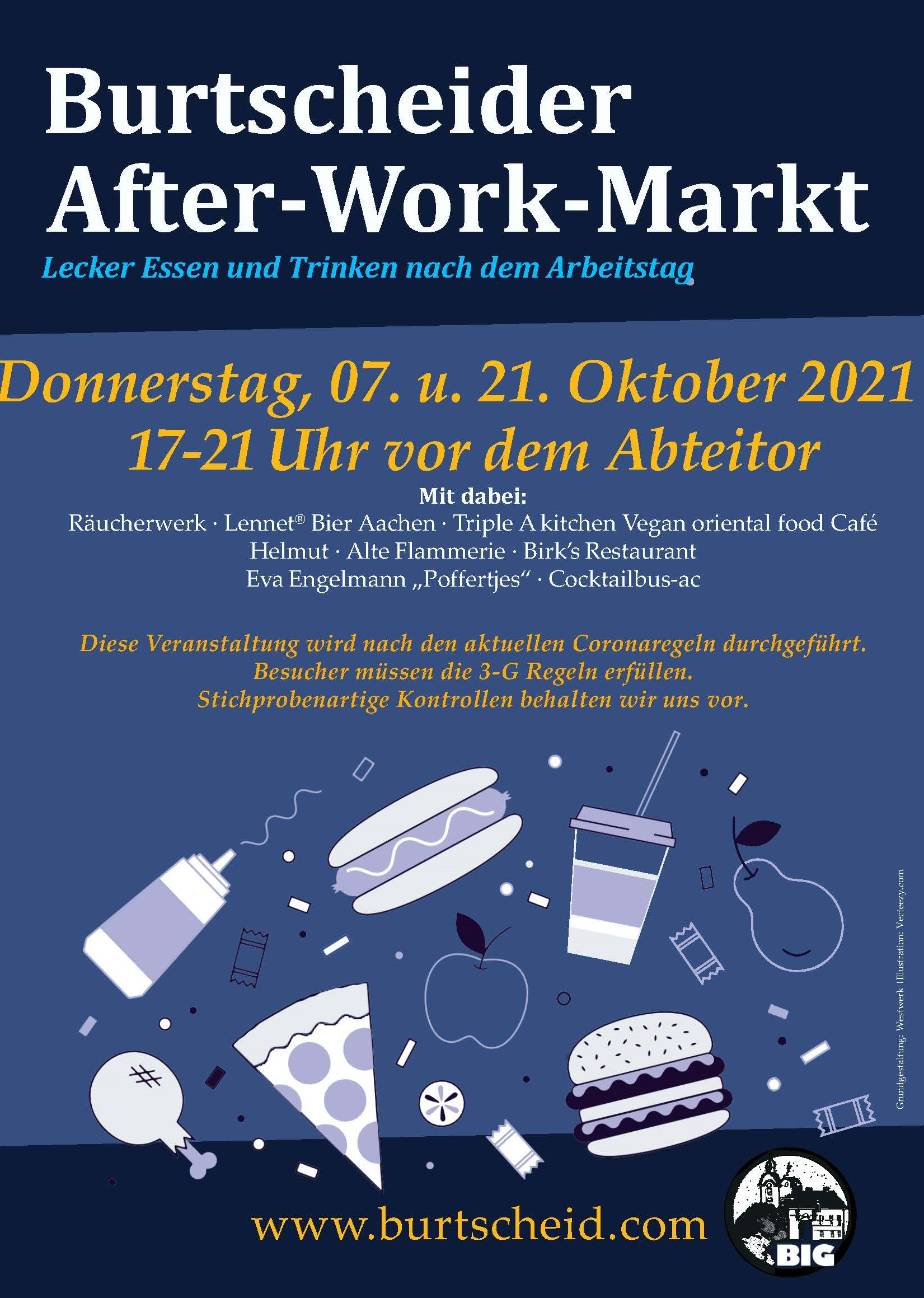 Plakat After Work Markt 2021